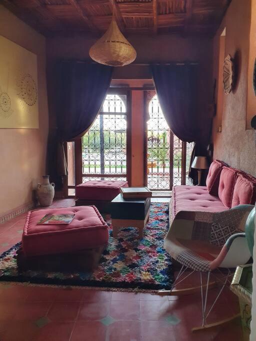 Riad - Jnan Bnati - Pool Marrakesz Zewnętrze zdjęcie