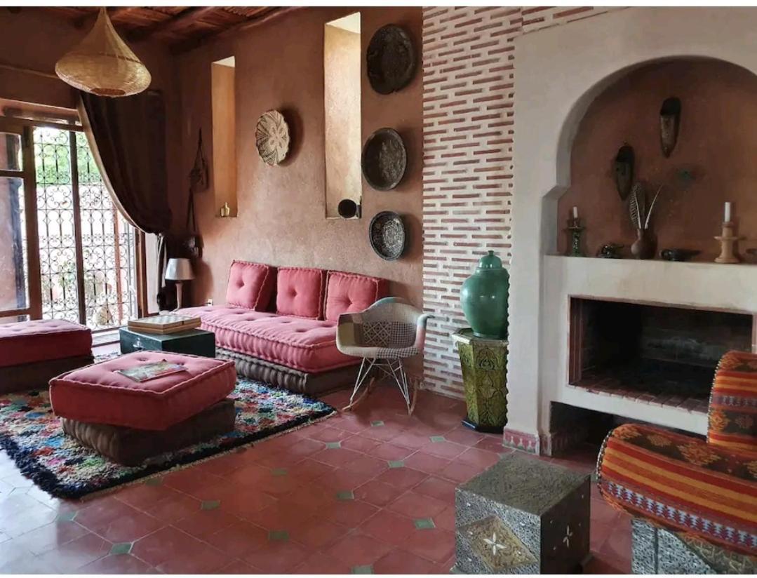 Riad - Jnan Bnati - Pool Marrakesz Zewnętrze zdjęcie